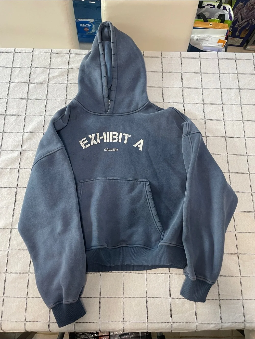 Cole Henry Blue Hoodie - Light Blue